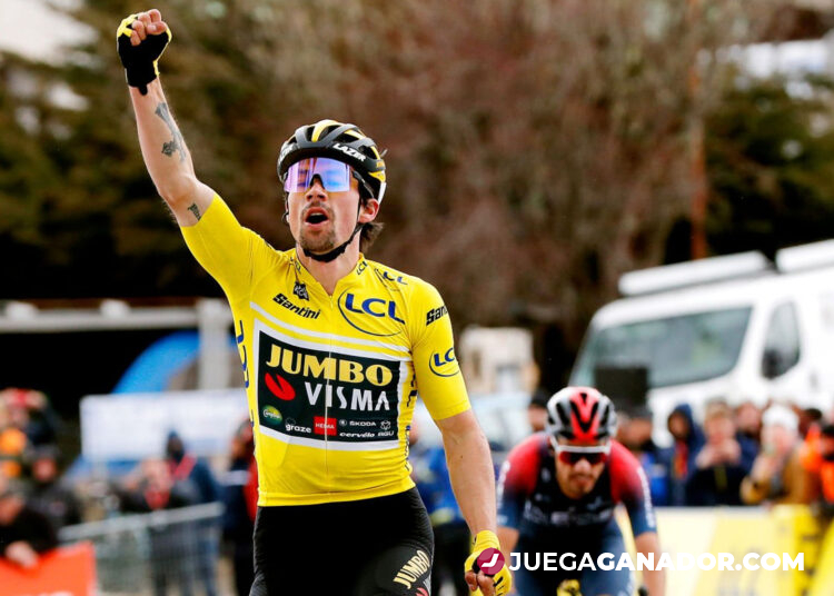 Roglic salva el día con ayuda de Van Aert