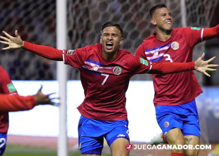Costa Rica a 90 minutos de Qatar 2022