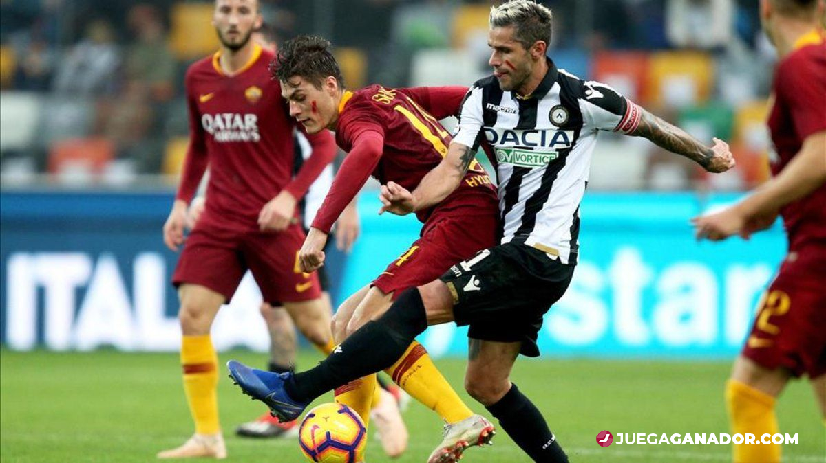 Pronóstico Udinese Vs Roma Domingo 4 De Septiembre Juega Ganador 