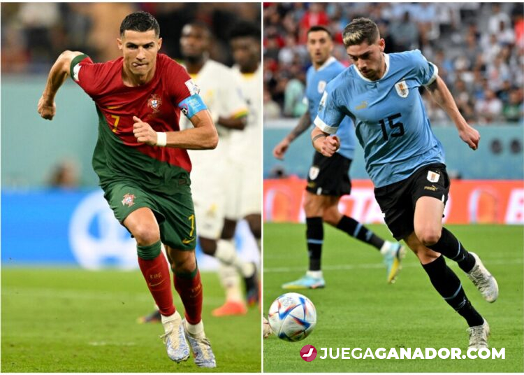 Pronóstico: Portugal vs Uruguay, lunes 28 de noviembre