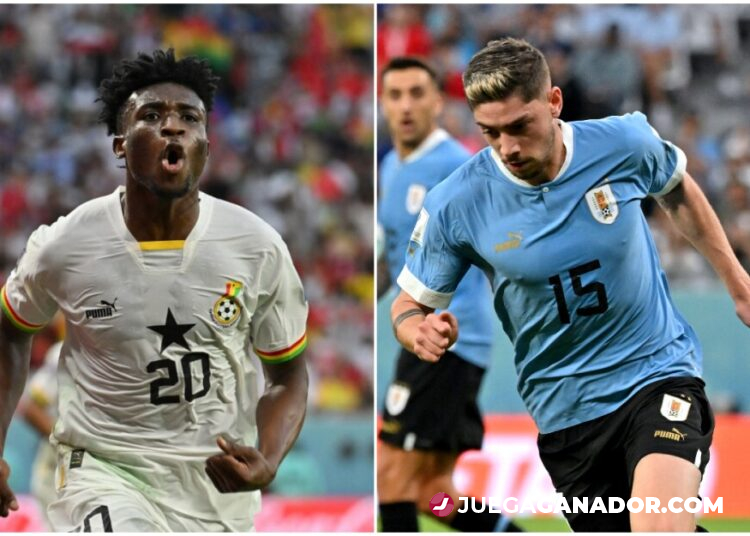 Pronóstico: Ghana vs Uruguay, viernes 2 de diciembre