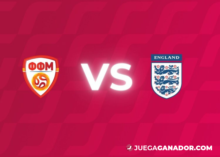 Pronóstico: Macedonia del Norte vs Inglaterra, lunes 20 de noviembre