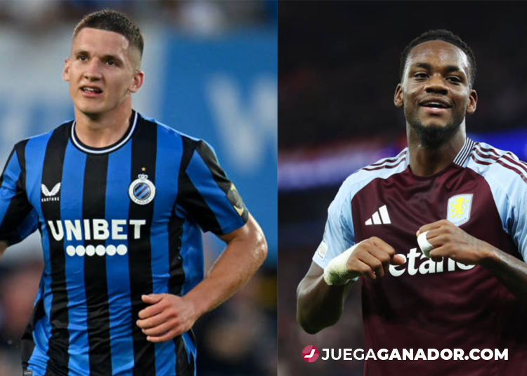 Pronóstico: Club Brujas vs Aston Villa, miércoles 6 de noviembre